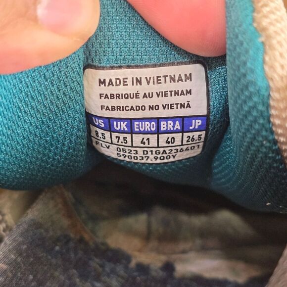 Mizuno Wave Mujin TL Nomad Pack Trail Shoes Silver Cloud Sand Cedar Men's 8.5 - Picture 16 of 16